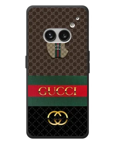 Чехол для Nothing Phone (2a) Plus с картинкой «Gucci — брендированный десерт»