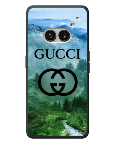 Чехол для Nothing Phone (2a) Plus с картинкой «Gucci — горный пейзаж»