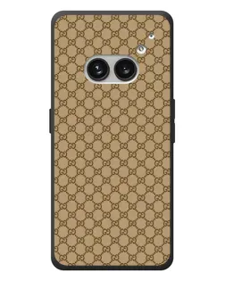 Чехол для Nothing Phone (2a) Plus с картинкой «Gucci — классический беж»