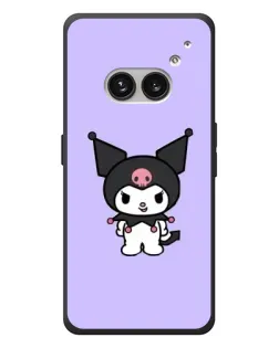 Чехол для Nothing Phone (2a) Plus с картинкой «Kuromi — нежный фиолетовый»