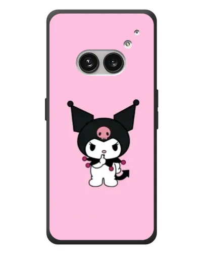 Чехол для Nothing Phone (2a) Plus с картинкой «Kuromi — розовая нежность»