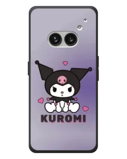 Чехол для Nothing Phone (2a) Plus с картинкой «Kuromi — фиолетовый арт»