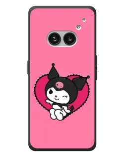 Чехол для Nothing Phone (2a) Plus с картинкой «Kuromi — любовь в сердце»