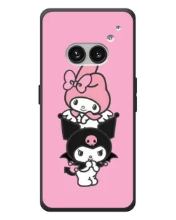 Чехол для Nothing Phone (2a) Plus с картинкой «My Melody и Kuromi»