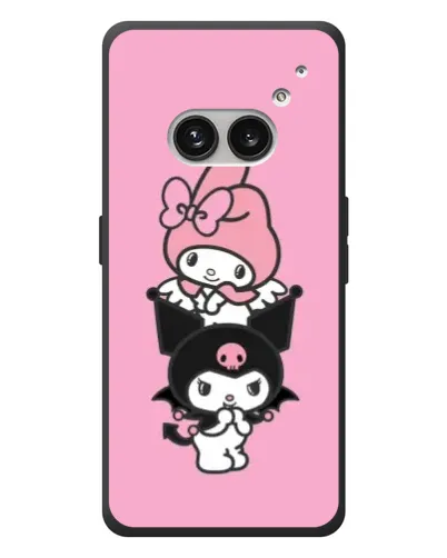Чехол для Nothing Phone (2a) Plus с картинкой «My Melody и Kuromi»