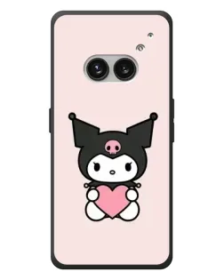 Чехол для Nothing Phone (2a) Plus с картинкой «Kuromi и сердце»