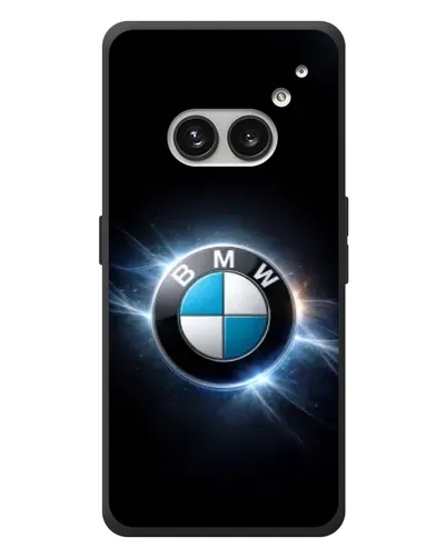 Чехол для Nothing Phone (2a) Plus с картинкой «BMW — неоновое сияние»