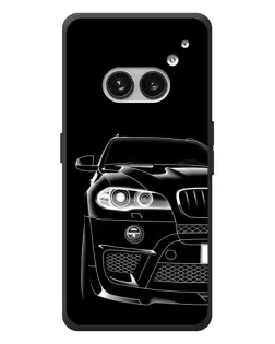 Чехол для Nothing Phone (2a) Plus с картинкой «Темный силуэт BMW»
