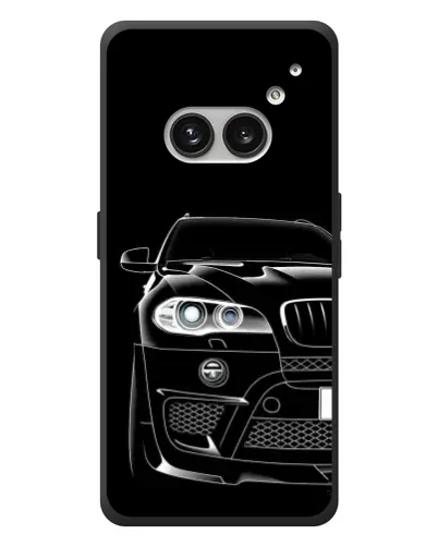 Чехол для Nothing Phone (2a) Plus с картинкой «Темный силуэт BMW»