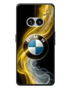Чехол для Nothing Phone (2a) Plus с картинкой «Золотистый дым BMW»