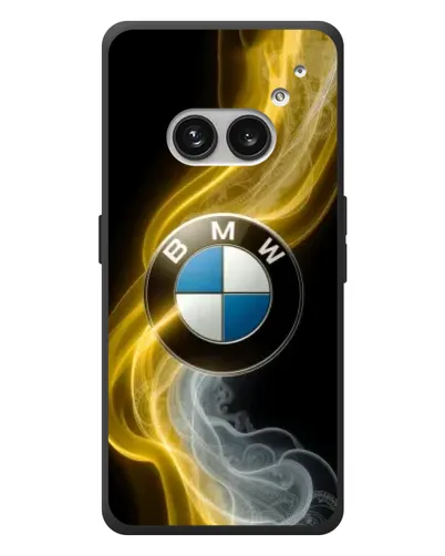 Чехол для Nothing Phone (2a) Plus с картинкой «Золотистый дым BMW»