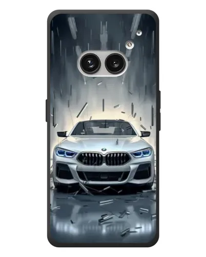 Чехол для Nothing Phone (2a) Plus с картинкой «BMW в свете фар»