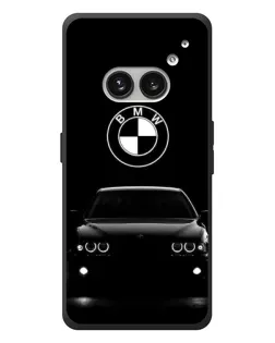Чехол для Nothing Phone (2a) Plus с картинкой «BMW — взгляд из темноты»
