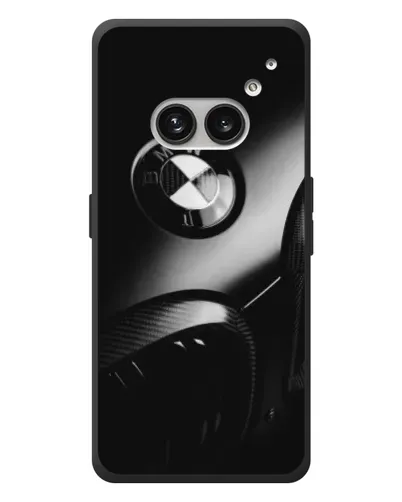 Чехол для Nothing Phone (2a) Plus с картинкой «Эмблема BMW — макро»