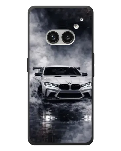 Чехол для Nothing Phone (2a) Plus с картинкой «BMW сквозь туман»