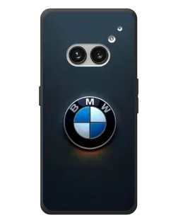 Чехол для Nothing Phone (2a) Plus с картинкой «Логотип BMW — минимализм»
