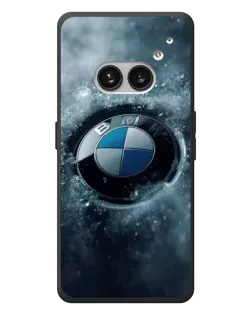 Чехол для Nothing Phone (2a) Plus с картинкой «Логотип BMW — лед»