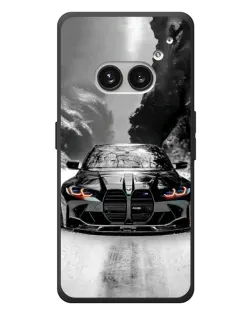 Чехол для Nothing Phone (2a) Plus с картинкой «BMW — акварельный дрифт»
