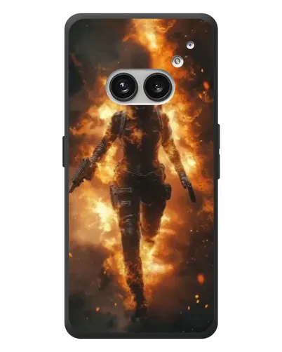 Чехол для Nothing Phone (2a) Plus с картинкой «BMW — скорость в дожде»