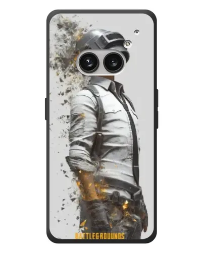 Чехол для Nothing Phone (2a) Plus с картинкой «PUBG — боец в пыли»
