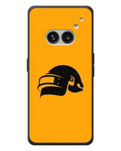 Чехол для Nothing Phone (2a) Plus с картинкой «PUBG — золотой шлем»