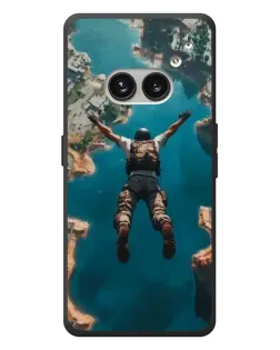 Чехол для Nothing Phone (2a) Plus с картинкой «PUBG — свободное падение»