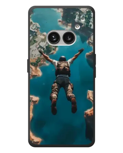 Чехол для Nothing Phone (2a) Plus с картинкой «PUBG — свободное падение»