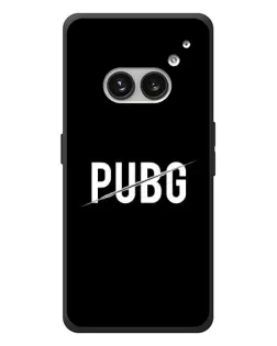 Чехол для Nothing Phone (2a) Plus с картинкой «PUBG — белый логотип»