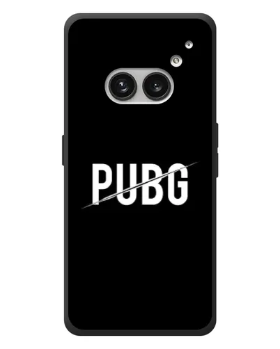 Чехол для Nothing Phone (2a) Plus с картинкой «PUBG — белый логотип»