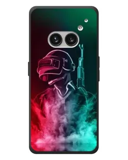 Чехол для Nothing Phone (2a) Plus с картинкой «PUBG — огненный воин»