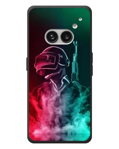 Чехол для Nothing Phone (2a) Plus с картинкой «PUBG — огненный воин»