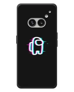 Чехол для Nothing Phone (2a) Plus с картинкой «Among Us неон»