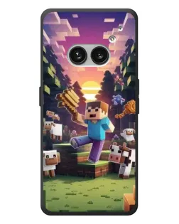 Чохол для Nothing Phone (2a) Plus з картинкою «Стів на фермі» Чохол для Nothing Phone (2a) Plus з картинкою «Стів на фермі»