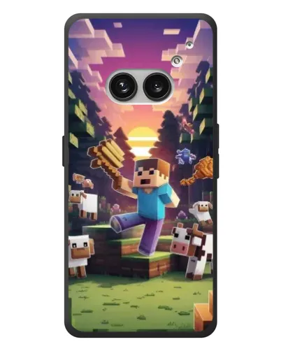 Чехол для Nothing Phone (2a) Plus с картинкой «Стив на ферме» Чехол для Nothing Phone (2a) Plus с картинкой «Стив на ферме»