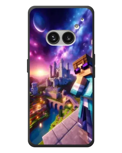 Чехол для Nothing Phone (2a) Plus с картинкой «Стив и космос» Чехол для Nothing Phone (2a) Plus с картинкой «Стив и космос»