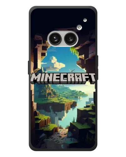 Чехол для Nothing Phone (2a) Plus с картинкой «Пещера Майнкрафт» Чехол для Nothing Phone (2a) Plus с картинкой «Пещера Майнкрафт»