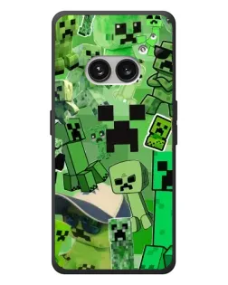 Чохол для Nothing Phone (2a) Plus з картинкою «Кріпери Minecraft» Чохол для Nothing Phone (2a) Plus з картинкою «Кріпери Minecraft»