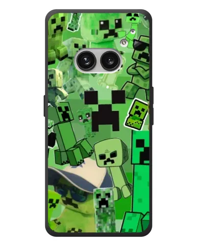 Чехол для Nothing Phone (2a) Plus с картинкой «Криперы Minecraft» Чехол для Nothing Phone (2a) Plus с картинкой «Криперы Minecraft»
