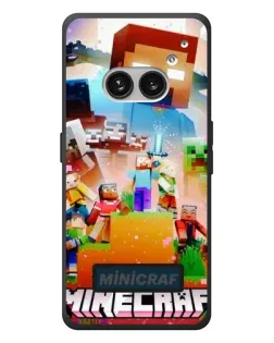Чохол для Nothing Phone (2a) Plus з картинкою «Minecraft герої гри» Чохол для Nothing Phone (2a) Plus з картинкою «Minecraft герої гри»
