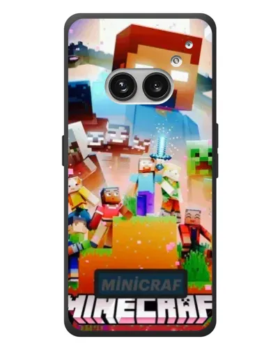 Чехол для Nothing Phone (2a) Plus с картинкой «Minecraft герои игры» Чехол для Nothing Phone (2a) Plus с картинкой «Minecraft герои игры»