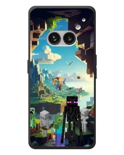 Чехол для Nothing Phone (2a) Plus с картинкой «Эндермен в лесу» Чехол для Nothing Phone (2a) Plus с картинкой «Эндермен в лесу»