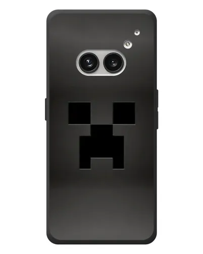 Чехол для Nothing Phone (2a) Plus с картинкой «Черный крипер градиент» Чехол для Nothing Phone (2a) Plus с картинкой «Черный крипер градиент»