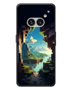 Чехол для Nothing Phone (2a) Plus с картинкой «Вид из пещеры»
