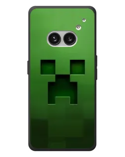 Чехол для Nothing Phone (2a) Plus с картинкой «Крипер микро-дизайн»