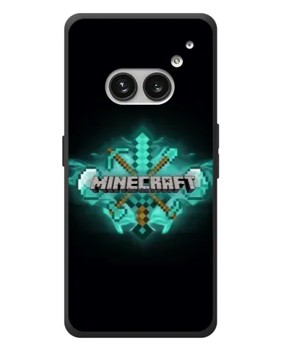 Чехол для Nothing Phone (2a) Plus с картинкой «Minecraft Diamond лого» Чехол для Nothing Phone (2a) Plus с картинкой «Minecraft Diamond лого»