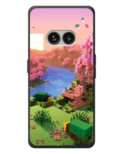 Чехол для Nothing Phone (2a) Plus с картинкой «Розовое дерево Minecraft» Чехол для Nothing Phone (2a) Plus с картинкой «Розовое дерево Minecraft»