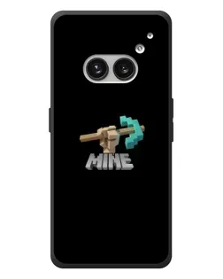 Чехол для Nothing Phone (2a) Plus с картинкой «Алмазная кирка»