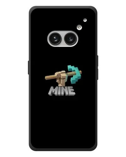 Чехол для Nothing Phone (2a) Plus с картинкой «Алмазная кирка» Чехол для Nothing Phone (2a) Plus с картинкой «Алмазная кирка»