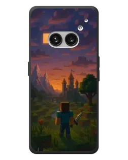 Чехол для Nothing Phone (2a) Plus с картинкой «Стив у башни»