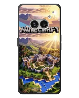 Чехол для Nothing Phone (2a) Plus с картинкой «Minecraft панорама»